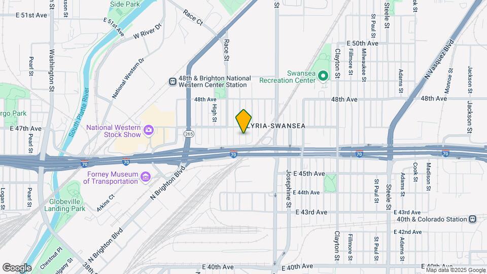 4660 Vine St Map and Location Details
