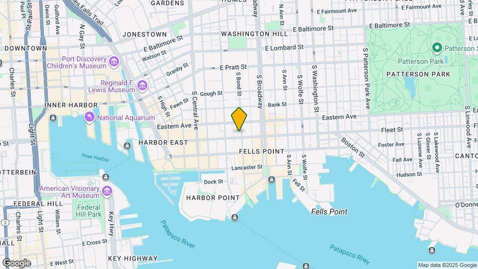 530 S Bond St Map and Location Details