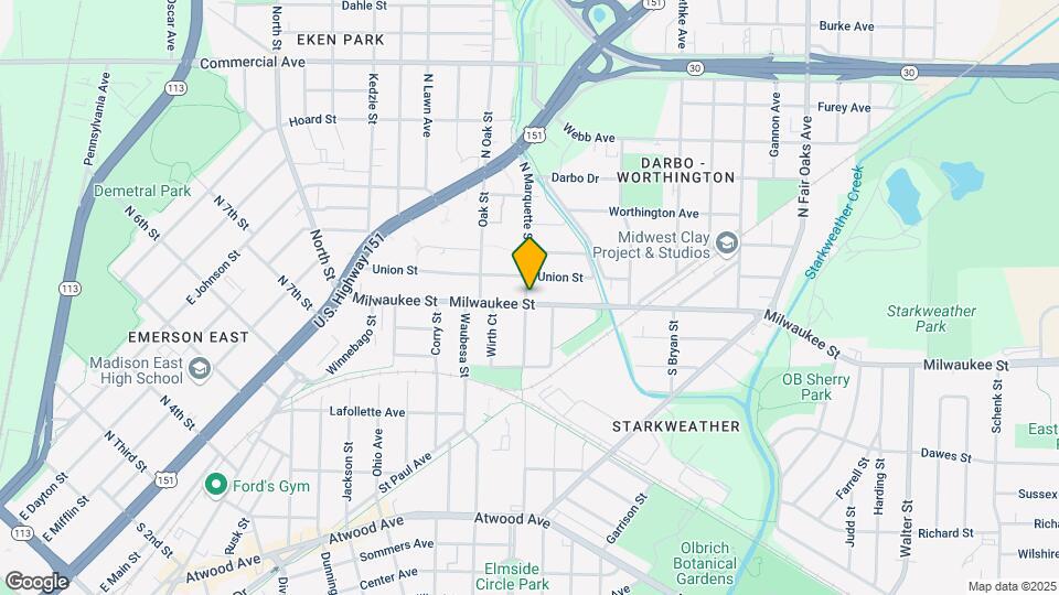 2904 Milwaukee St Map and Location Details