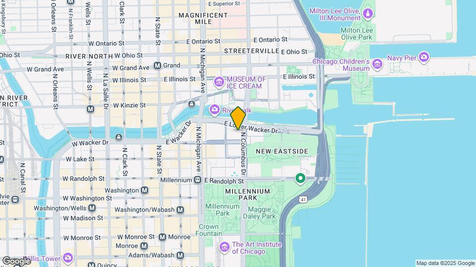 300 N Columbus Dr Map and Location Details