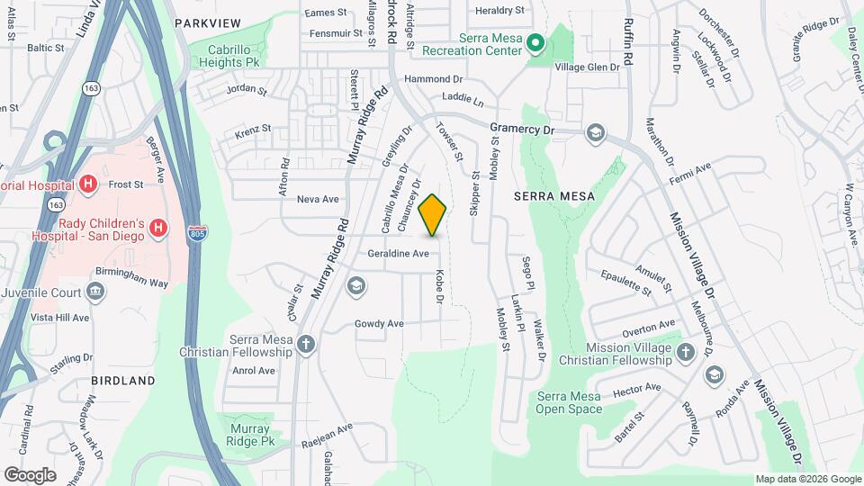 2960 Kobe Dr Map and Location Details