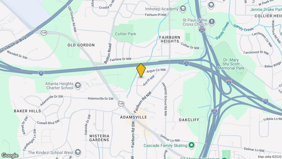 317 Argus Cir NW Map and Location Details