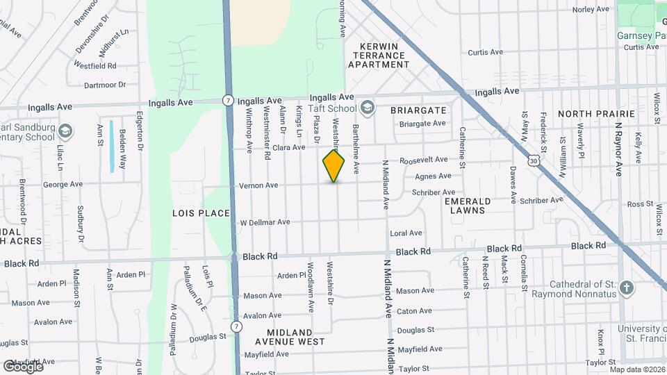 927 Westshire Dr Map and Location Details