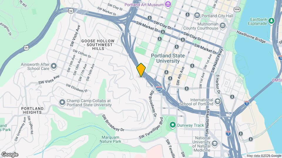 2065 SW Park Ave Map and Location Details