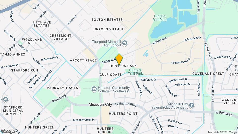 1490 Hunters Park Dr Map and Location Details