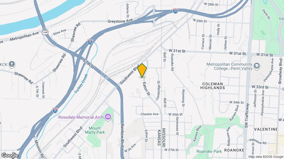 2830 Eaton St, Unit B1 Map and Location Details