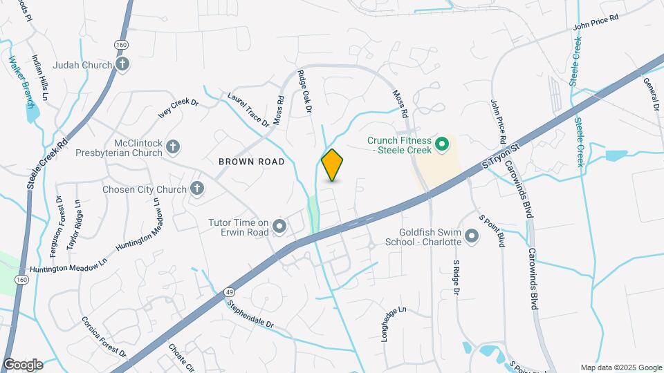 10895 Garden Oaks Ln Map and Location Details