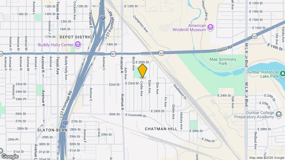 2205 Cedar Ave Map and Location Details