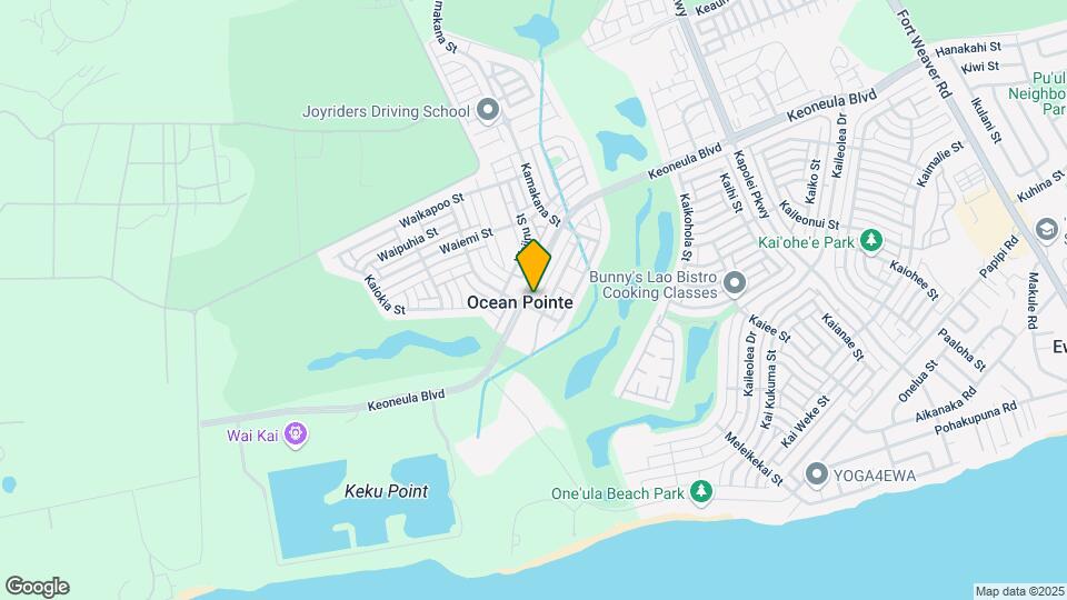 91-1411 Keoneula Blvd Mapa y Detalles de la Ubicación