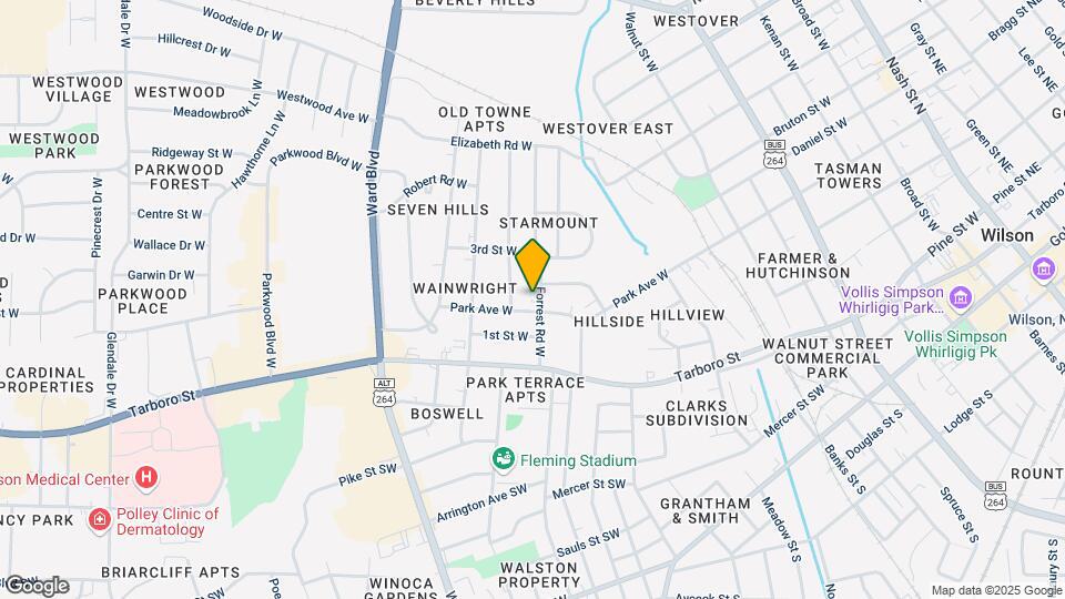 303 Forrest Rd Mapa y Detalles de la Ubicación