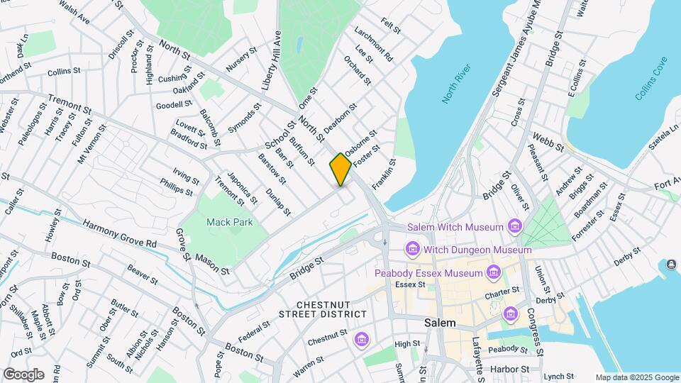 11 S Mason St Map and Location Details