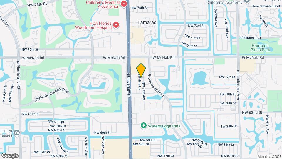 6526 Catalina Ln Map and Location Details