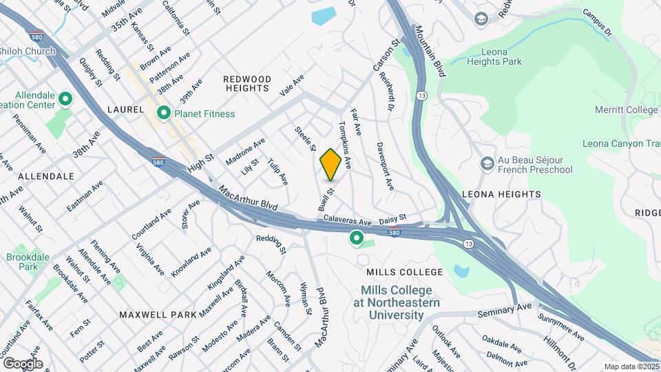 3809 Buell St Mapa y Detalles de la Ubicación