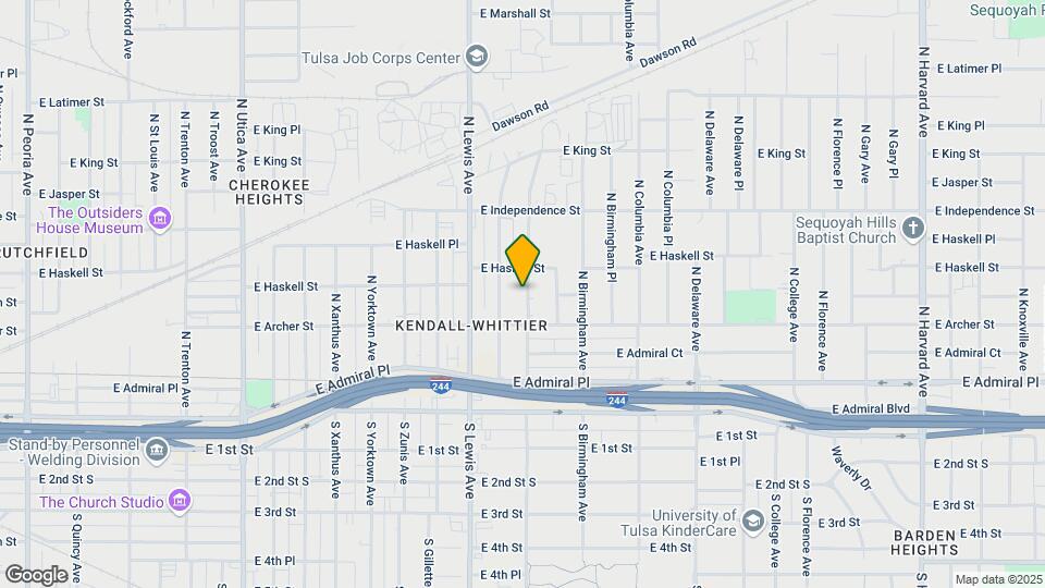 128 N Atlanta Ave Map and Location Details