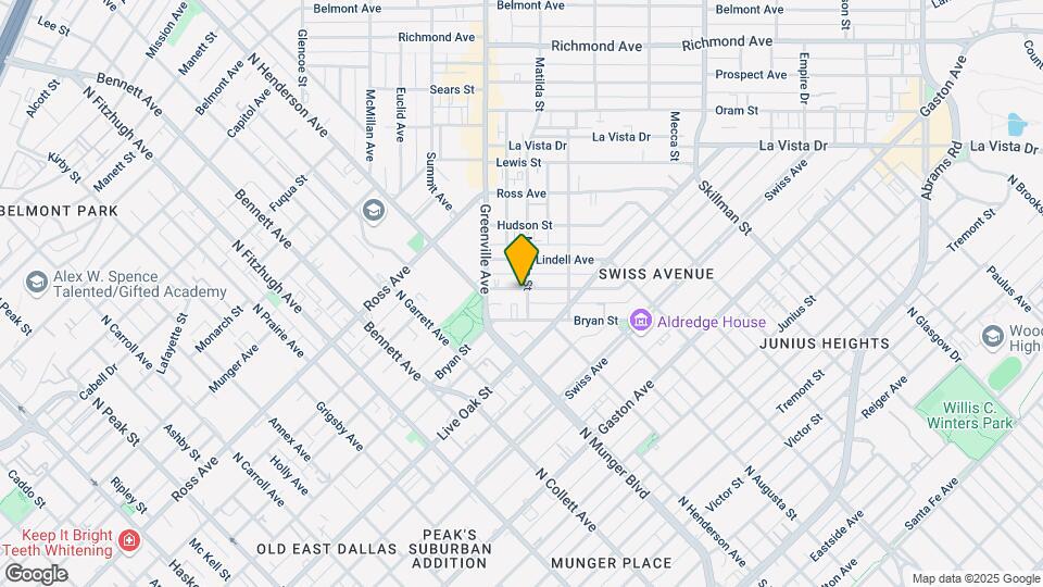 5612 Bryan Pkwy Map and Location Details