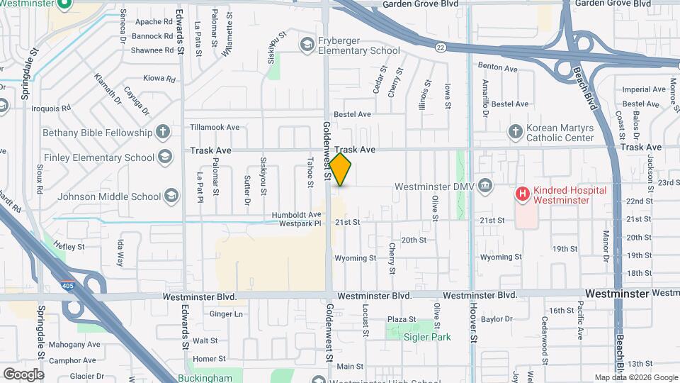 7042 Fenway Dr Map and Location Details