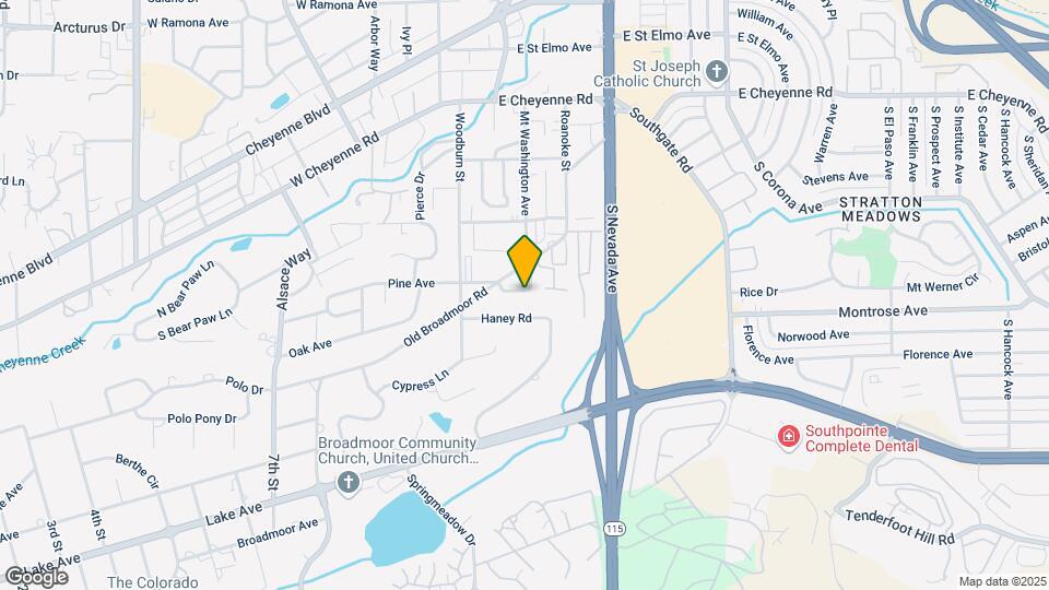 2167 Broadmoor Rd Cir Map and Location Details