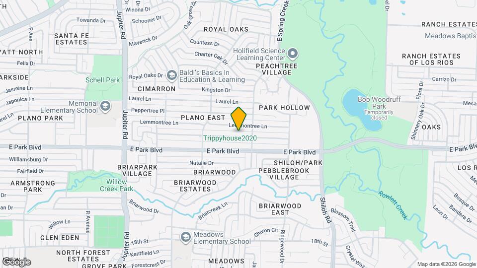3101 Raintree Dr Mapa y Detalles de la Ubicación