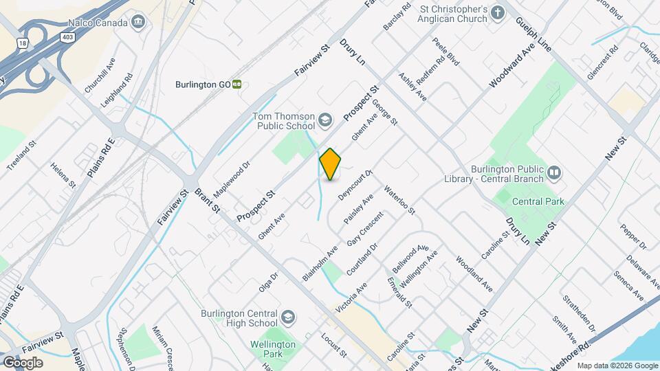 2124 Ghent Ave Map and Location Details