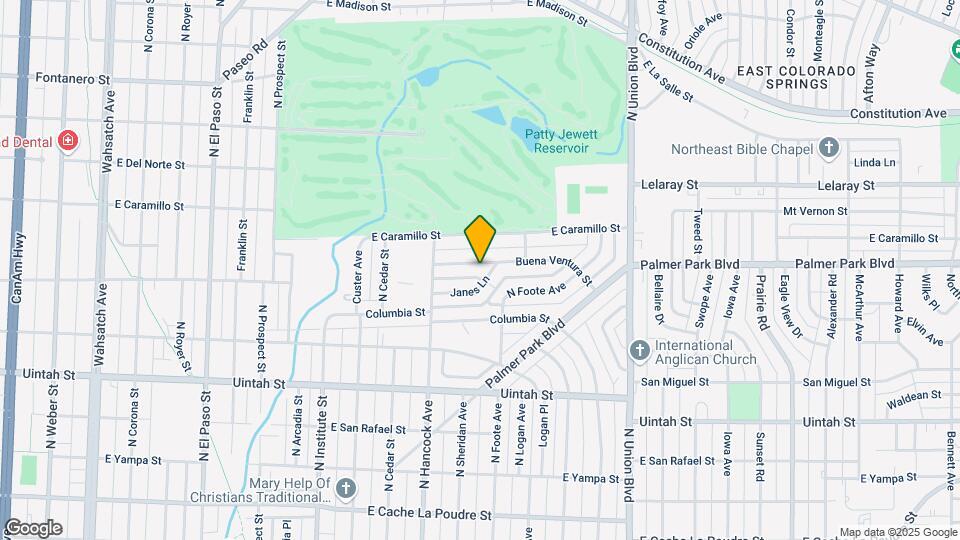 1301 E Buena Ventura St Map and Location Details