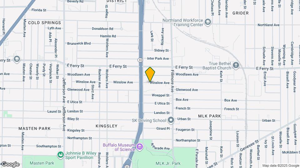 285 Winslow Ave Map and Location Details