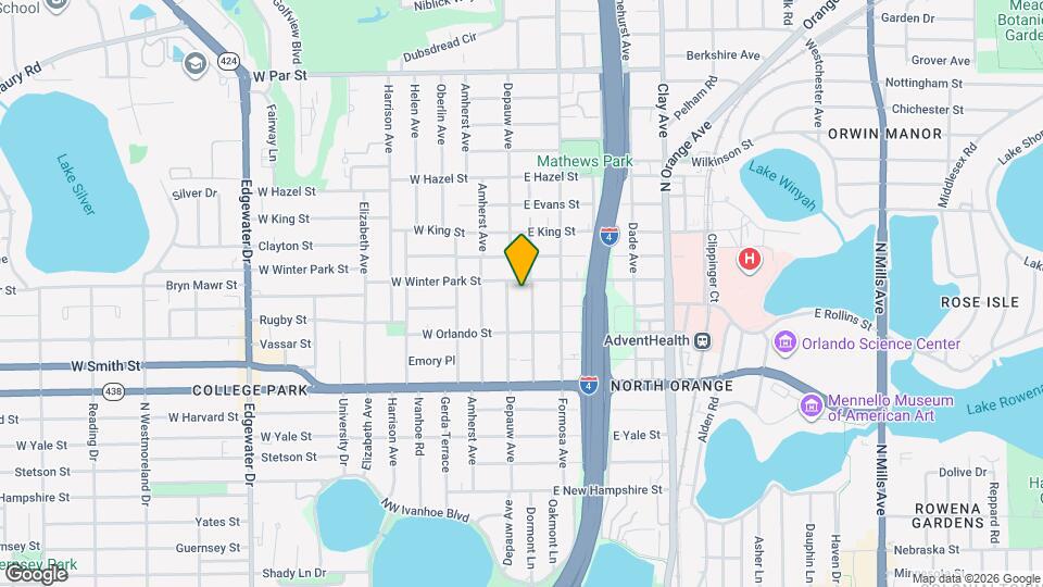 2512 Musselwhite Ave Map and Location Details