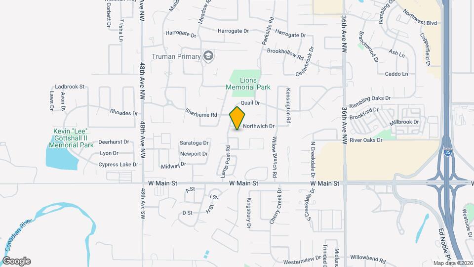 4201 Colony Dr Map and Location Details