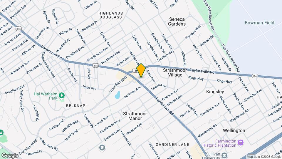 2212 Kaelin Ave Map and Location Details