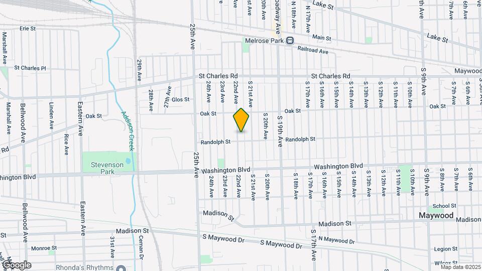 441 22nd Ave Map and Location Details