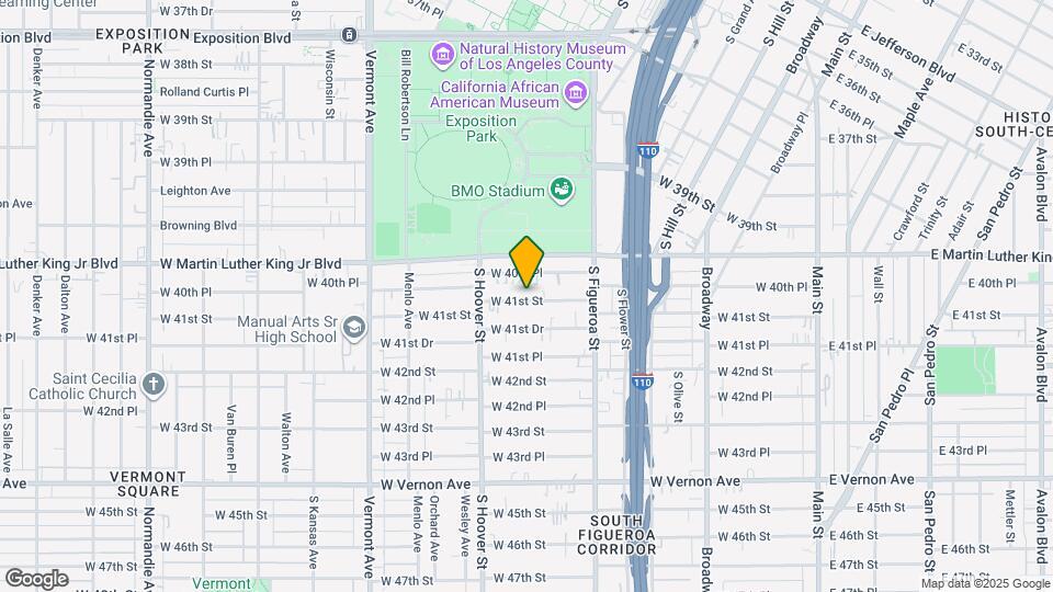 637 W 41st St, Unit 637 W. 41st Street Mapa y Detalles de la Ubicación