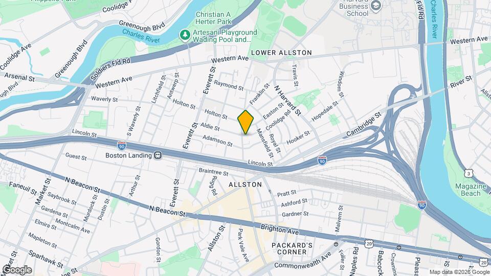 79 Franklin St, Unit 2 Map and Location Details