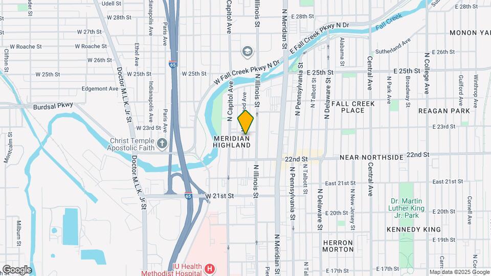 2253 N Kenwood Ave Mapa y Detalles de la Ubicación