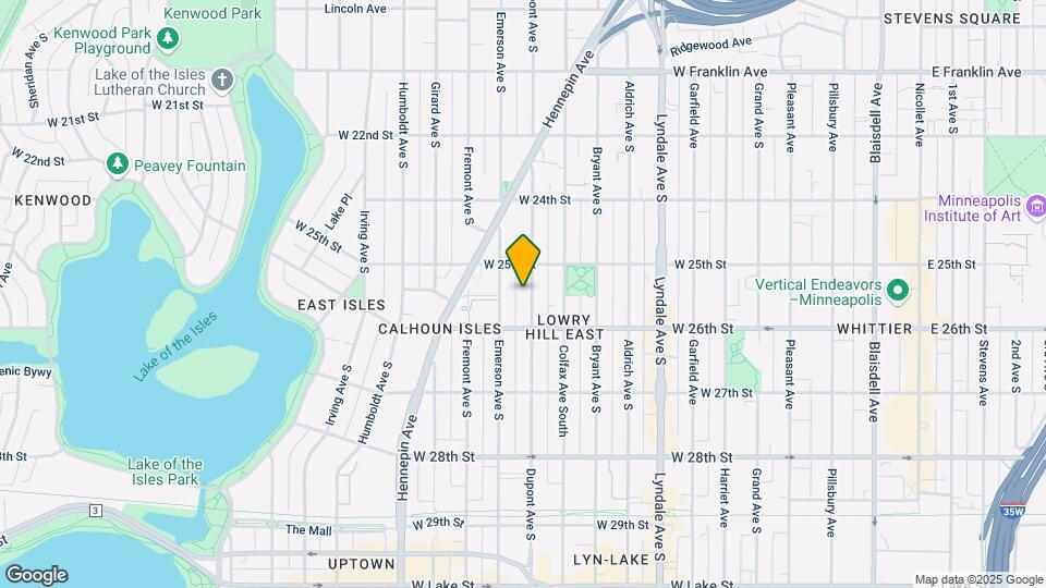 2524 Dupont Ave S Map and Location Details