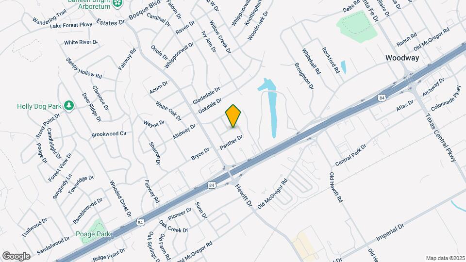 8806 Fox Hollow Dr Map and Location Details