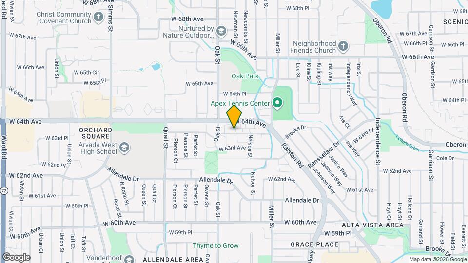 6361 Nelson Way Mapa y Detalles de la Ubicación