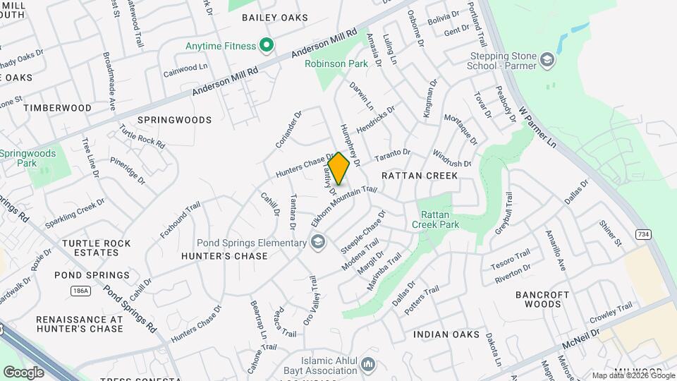 13003 Tantivy Dr Map and Location Details