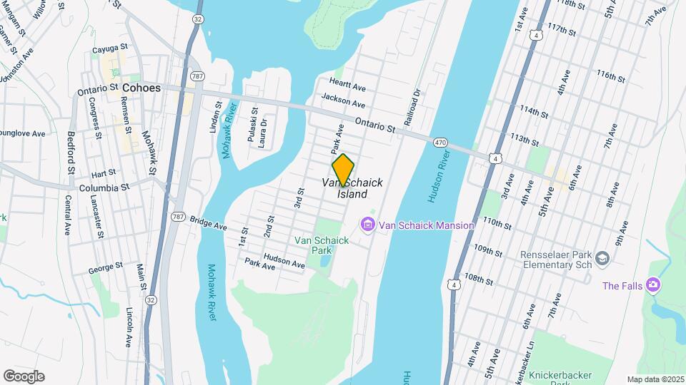 76 Adams Ave Mapa y Detalles de la Ubicación