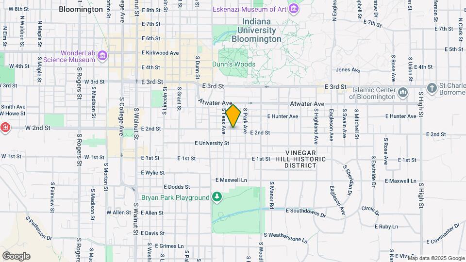 712 E 2nd St Mapa y Detalles de la Ubicación