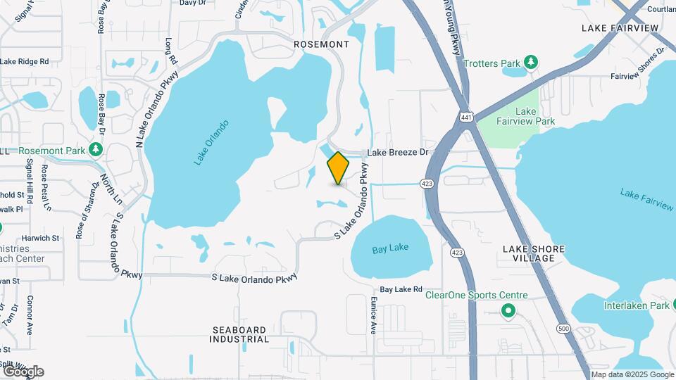 3713 S Lake Orlando Pkwy Map and Location Details
