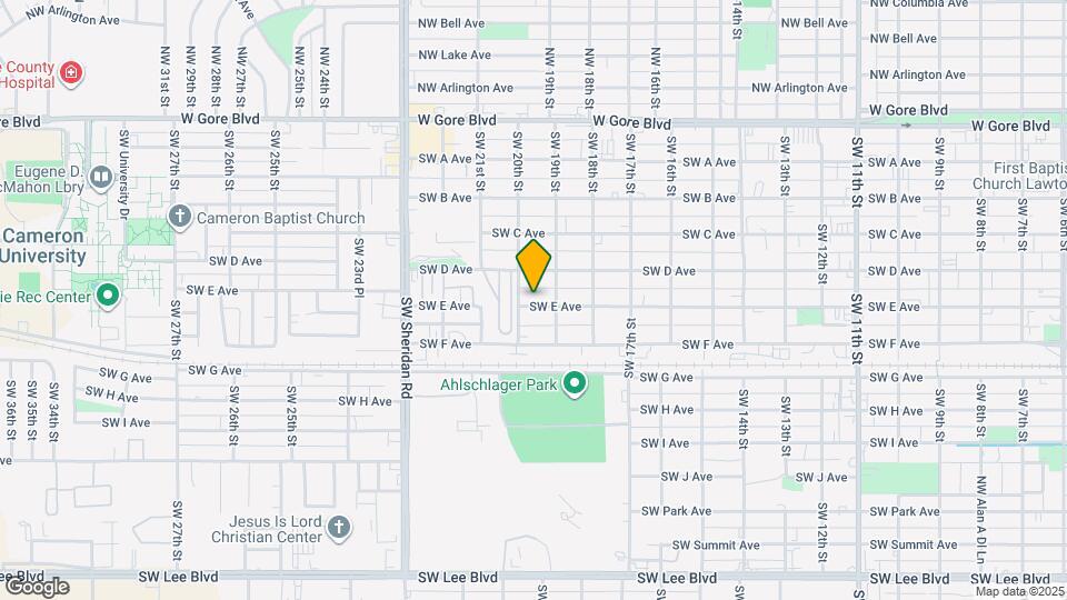 1909 E Ave Map and Location Details