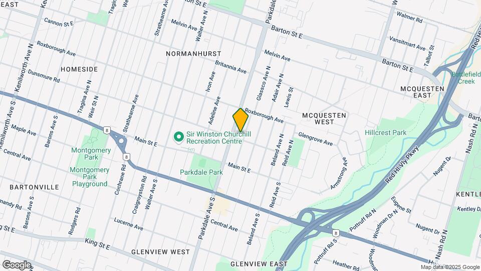 1175 Dunsmure Rd Map and Location Details