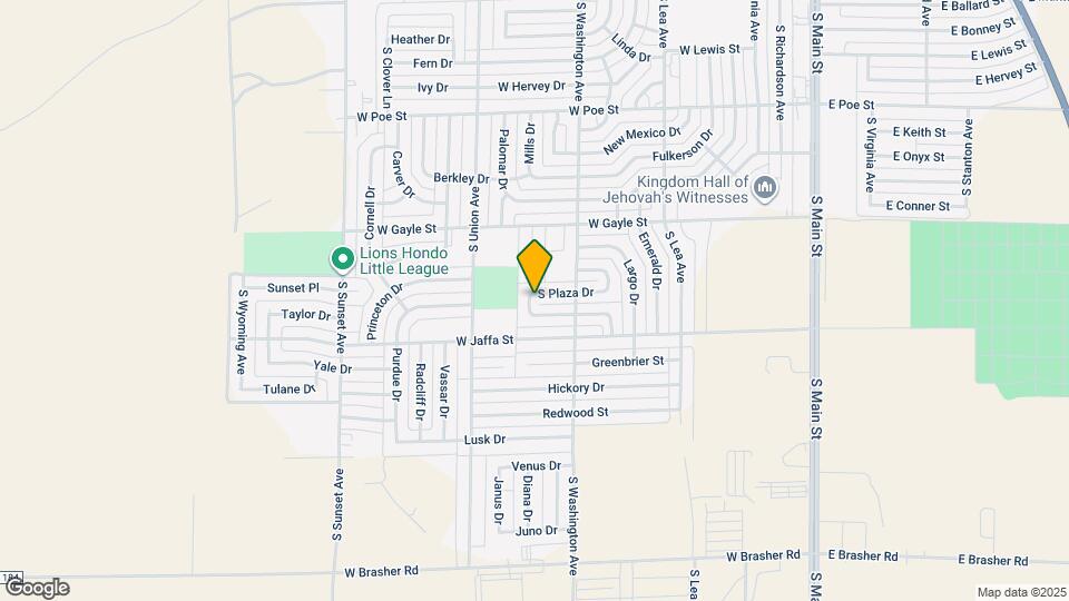 2901 W Fruitland Dr Map and Location Details