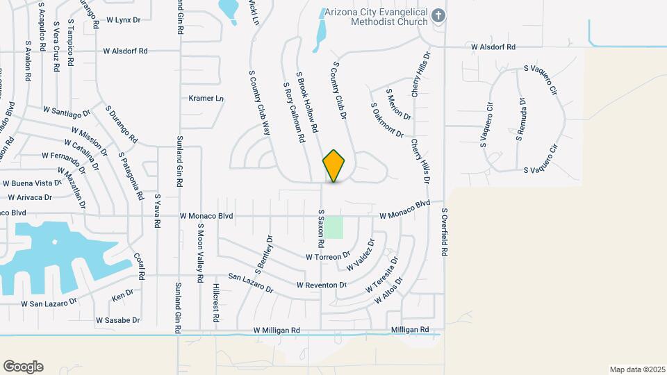 15235 S Country Club Dr Map and Location Details