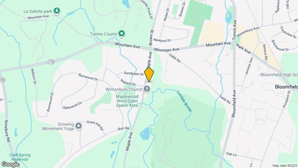 22 Maple Ave Map and Location Details