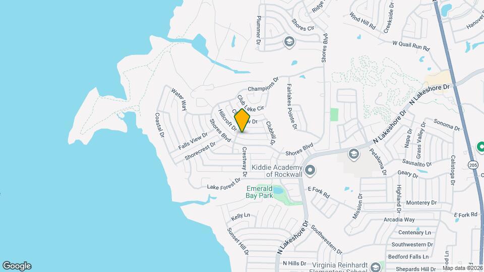 2045 Hillcroft Dr Map and Location Details