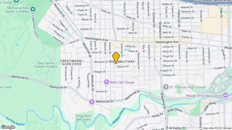 5422 Gibson St Map and Location Details