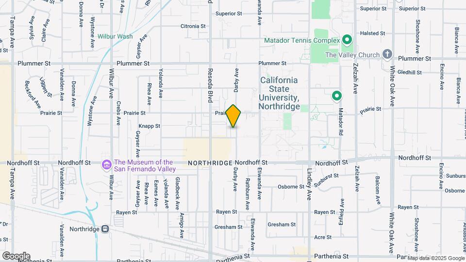 18407 Dearborn Street Map and Location Details