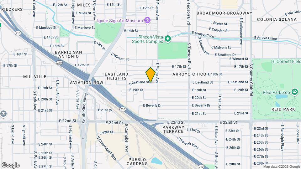 2112 E Eastland St Map and Location Details