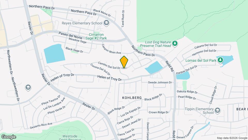 7282 Camino Del Sol Dr Map and Location Details