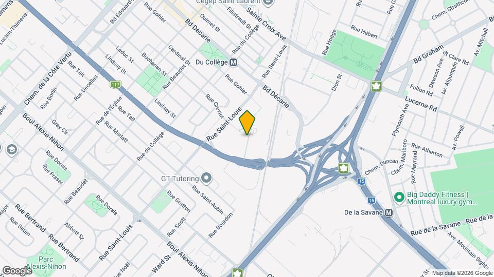 308 Crevier Rue Map and Location Details